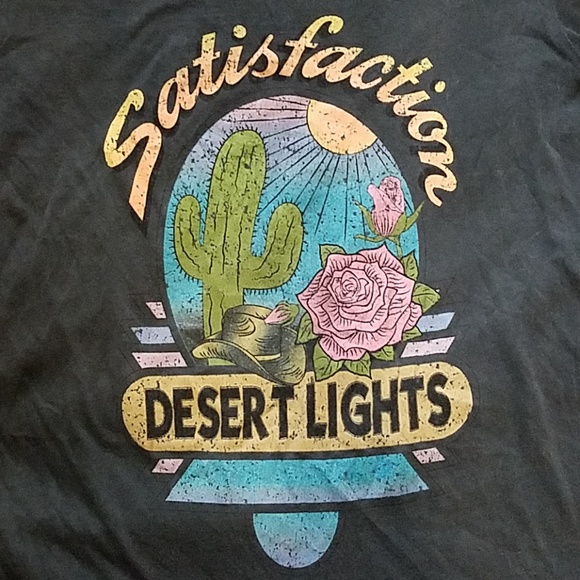 Spell designs charcoal desert lights tee S t-shirt - Picture 6 of 8